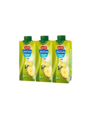 ZUMO JUVER DISFRUTA PK3x200ML PIÑA