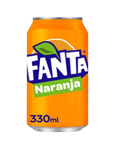 FANTA NARANJA BOTE 333 CC