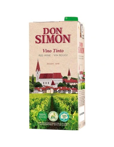 VINO D.SIMON TINTO BRIK 1L