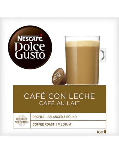 CAFE CON LECHE DOLCE GUSTO 16 CAPS 