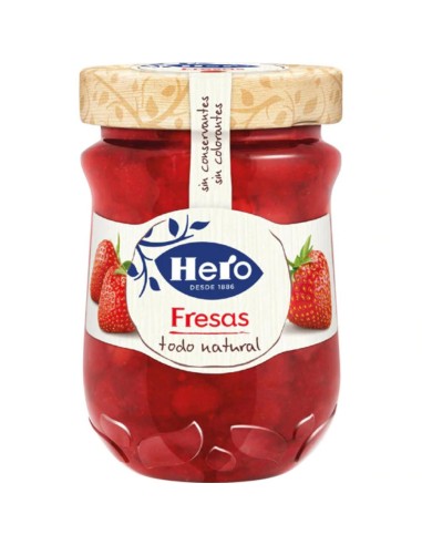 MERMELADA  HERO FRESA TARRO 330 GRS