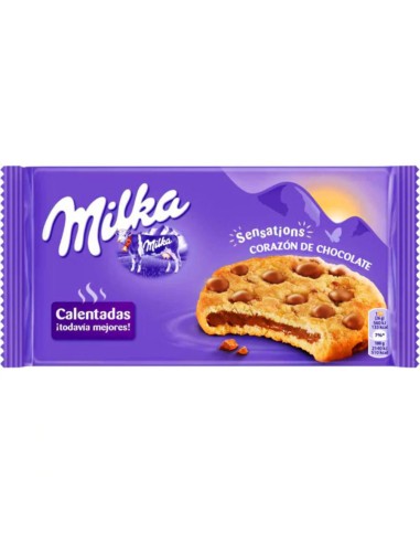 GALL.MILKA COOKIES SENSATIONS 156GR