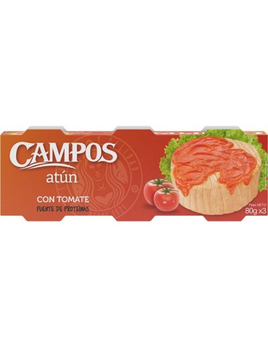 ATUN CAMPOS TOMATE RO-80 PK-3