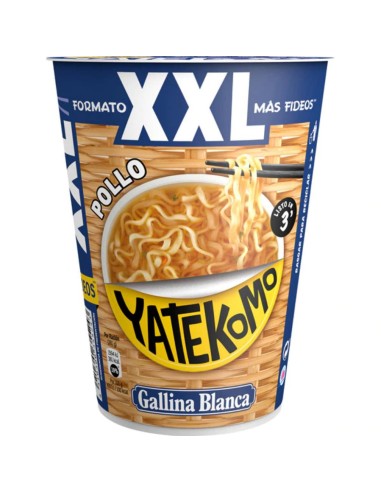 FIDEOS YATEKOMO VASO POLLO 60 GRS