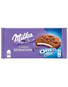 MILKA SENSATIONS COOKINES OREO CREME