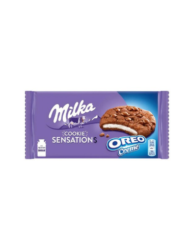 MILKA SENSATIONS COOKINES OREO CREME