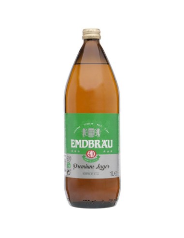 CERVEZA EMDBRAU 1 LT. S.RETORNO