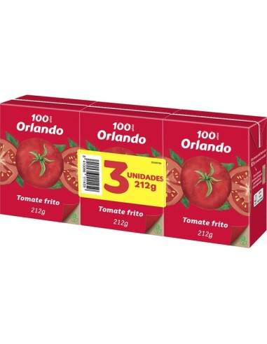 TOMATE FRITO ORLANDO BRIK 212 GRA PAK 3